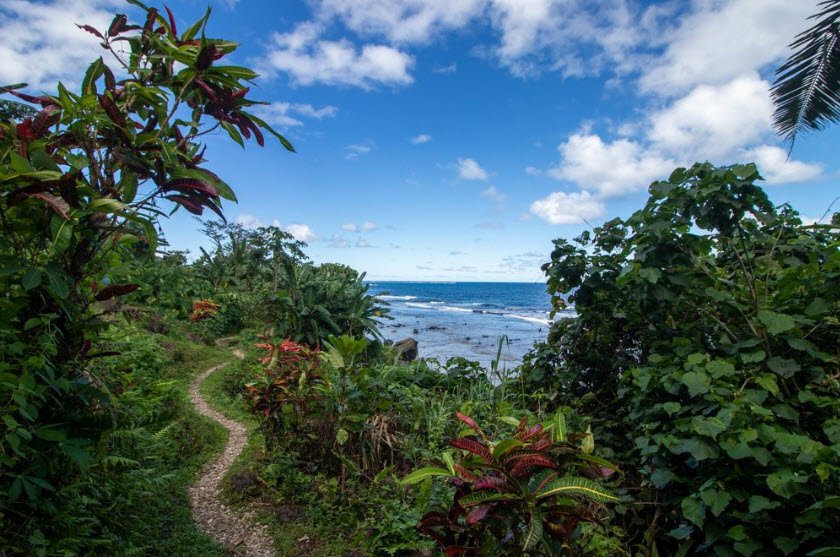 Lavena Coastal Walk, Taveuni Island, Fiji
